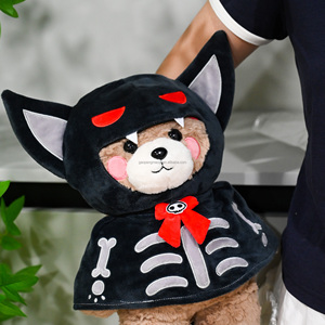 Juguetes de Peluche Personalizados, Disfraz de Vampiro de Halloween, Peluche Personalizado, Osito de Peluche, Peluches Kawaii, Mascota de Peluche Personalizada - Product Image 1
