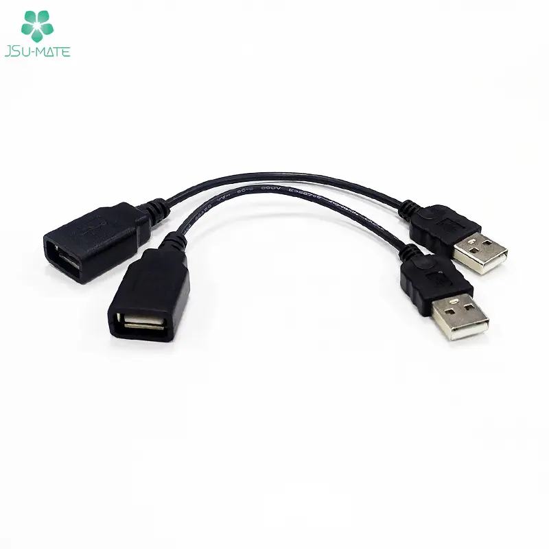 Custom 20CM 30CM USB A Male To Female USB Extension Cable Cord 2.0 USB Extension Data Cable