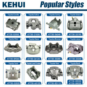 Pinza Freno Anteriore Sinistra/Destra ad Alte Prestazioni per VW Passat Octavia Caddy Golf <span class=keywords><strong>Touran</strong></span> Audi A1 A3 OE 1K0615123B 1K0615124B - Product Image 6