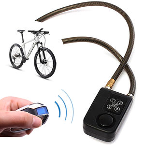 Autres accessoires de moto partage <span class=keywords><strong>vélo</strong></span> <span class=keywords><strong>cadenas</strong></span> électronique anti-vol <span class=keywords><strong>alarme</strong></span> câble antivol pour <span class=keywords><strong>vélo</strong></span> électrique - Product Image 1