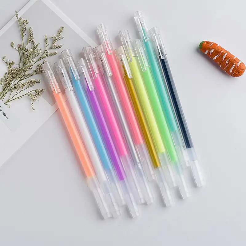 Diy Markeerstift Pastels Sketchi Hoogtepunt Gel Pen Glad Schrijven Aangepaste Gel Pen Notepad Speciale Pen