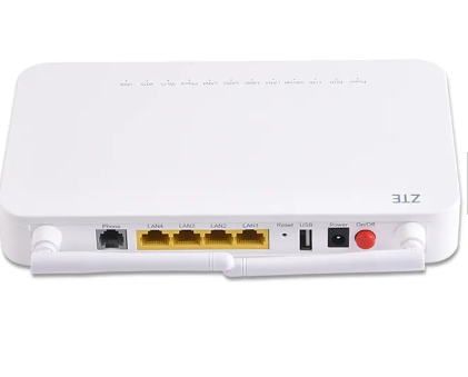 ZTE F660 V5.2 - Reliable FTTH Router with 4GE + 2POTS + WIFI