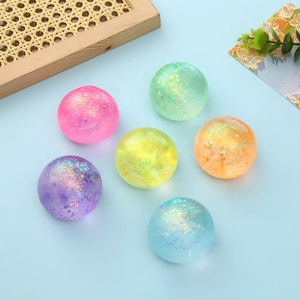 Maltose 6.0 Gold Powder Silicone Stress Relief <b>Ball</b> <b>Squeeze</b> Toy with Slow Rebound Kneading Feature - Product Image 1