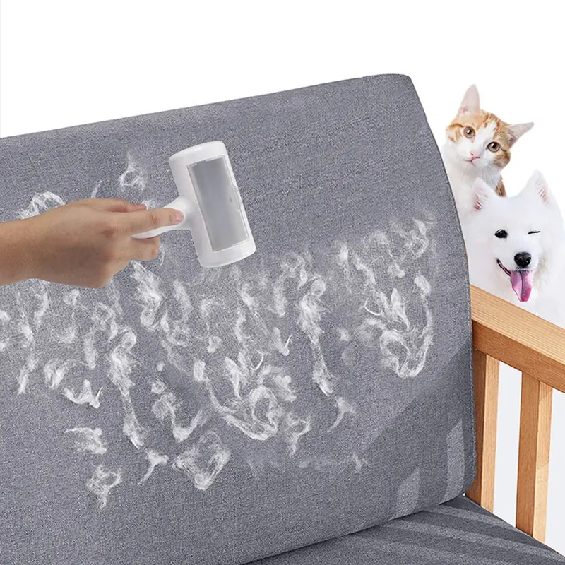 INDEPENDENT DESIGN AND DEVELOPMENT Pet Hair Remover Magic Fur Cleaning Brush Household Electrostatic Dust Cleaner Device