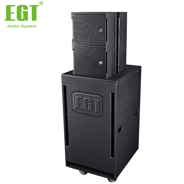 New Design Lifting Coaxial  Line Array Speakers Active Professional 10" with 18" Sub-woofer 3 Way 2024