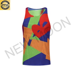 Chaleco Deportivo Personalizado para Maratón de Verano, Sin Mangas, de Poliéster de Secado Rápido, Sublimado, para Fitness - Product Image 6