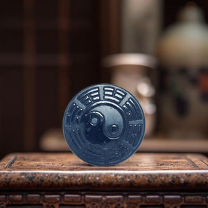 Добрые пожелания оптовая продажа натуральный метеорит резьба орнамент резьба минералов камни - Product Image 2