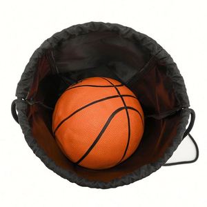 Sac à cordon personnalisable et imperméable pour enfants, avec compartiment pour ballon et équipement sportif, idéal pour les articles promotionnels - Product Image 3