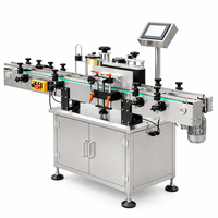 Machine d'étiquetage automatique de bouteilles rondes PF-2510 pour l'emballage alimentaire, des boissons et des cosmétiques, permettant de gagner du temps