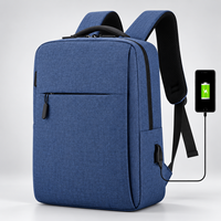 Sac à dos d'ordinateur portable personnalisé avec logo, port de charge USB, résistant à l'eau, pour voyage, en tissu imperméable, unisexe, avec motifs moto