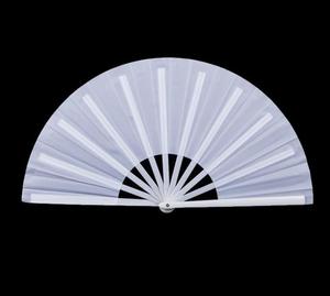 Abanico Grande de 33 cm con Diseño Artístico, Decoración de Plástico Pintado a Mano para Fiestas Empresariales, Recuerdo y Regalo Promocional - Product Image 2