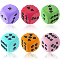 Dés en mousse EVA durables et de grande taille pour jeux de société, cubes géants en éponge pour divertissement intérieur et extérieur, vente en gros