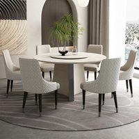 Vente en gros de mobilier de chambre design moderne et confortable fauteuil de restaurant en métal rembourré souple chaise de salle à manger nordique