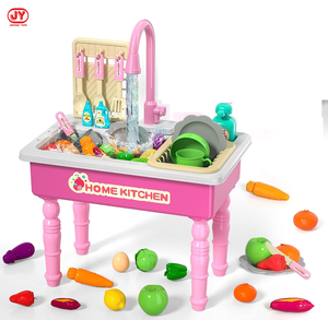 Juego de Cocina de Juguete para Niños con Fregadero de Simulación, Juguete Educativo STEM para Casa de Juegos Infantil con Sistema de Ciclo de Agua Automático y Escurridor de Platos - Product Image 2