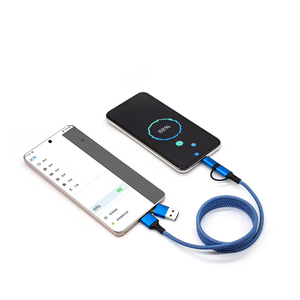 Vente en gros Nylon <span class=keywords><strong>USB</strong></span> <span class=keywords><strong>C</strong></span> PD 60W Charge rapide magnétique auto-bobine 3A Charge rapide <span class=keywords><strong>C</strong></span>âble de données pour IOS Mobile - Product Image 3