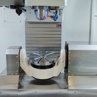 Fabriek Geprijsde Tu380 5 As Verticale Cnc Freesmachine Centrum Zware Enkele Spil Conus (Bt40)