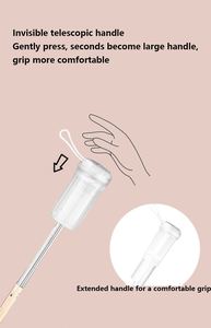 Parasol anti-UV ultra-léger, pliable en cinq sections, manuel, classique, renforcé, pour adultes, idéal comme cadeau d'affaires - Product Image 6