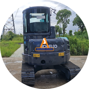 รถขุดดินระบบไฮดรอลิก kobelco ของแท้จากญี่ปุ่น SK55SR - Product Image 1