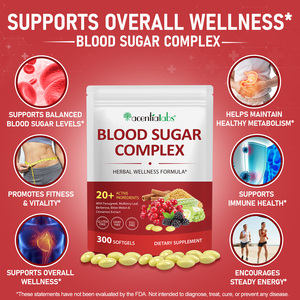 Acentiallabs Complejo de Glucosa en Sangre en Cápsulas Blandas con Canela, Melón Amargo, Hoja de Morera y Berberina para la Salud Metabólica General - Product Image 2