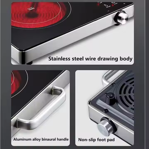 Piano Cottura a Induzione da 3500W ad Alta Potenza per Ristorante Apparecchio da Cucina Domestico Piano Cottura in Ceramica a Infrarossi Fornello a Induzione - Product Image 4