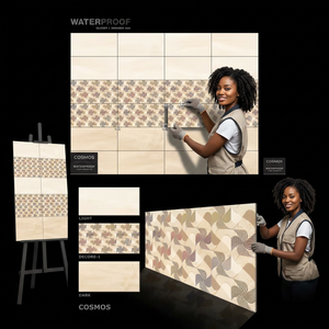 Popular marca Vistaar 12x24 esmalte digital 30x60cm azulejos interiores de cerámica 300x600mm azulejos de pared mayorista precio barato en Foshan - Product Image 1
