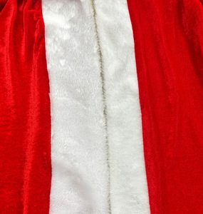 Costume de Père Noël en velours rouge de luxe pour Noël, costumes de Père Noël pour hommes pour adultes - Product Image 6