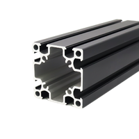 Profilé d'extrusion en aluminium 6060, norme européenne, cadre de table de travail pour machine CNC, anodisé, profilés en aluminium coupés selon les normes ISO