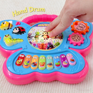 Tastiera Elettronica a Forma di Farfalla, Giocattolo Educativo Multifunzionale per l'Apprendimento Precoce della Musica e Regalo - Product Image 4