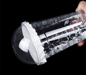 Wholesale U Shape Plastic <b>Cup</b> with <b>Lid</b> Plastic <b>Straw</b> <b>Cup</b> Cute Coffee <b>Cup</b> - Product Image 6
