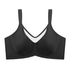Vente directe d'usine de <span class=keywords><strong>soutien</strong></span>-<span class=keywords><strong>gorge</strong></span> pour femmes de grande taille, fin et confortable, avec armatures, lingerie fine réglable - Product Image 6
