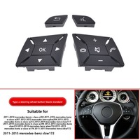 Bouton de volant pour Mercedes Benz W204 a B GLA W212 W207 W204 C E GLK, interrupteur de commande multifonction de remplacement