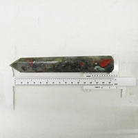 Vente en gros : Tour de cristal de guérison naturelle en agate et quartz, couleur vibrante, 15 cm de long, pour la méditation