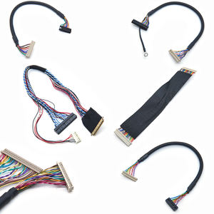 Кабель-переходник LVDS 40-контактный на 40-контактный разъем платы с изоляцией из ПВХ/ПТФЭ и медным проводником с лужением для электронных устройств - Product Image 3