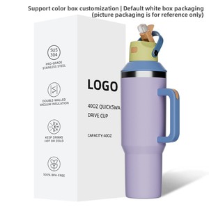 40oz Vakuumisolierter Edelstahl-Autobecher-Adapter mit Individuellem Logo, Geschäftsgeschenk-Becher im Modernen Minimalismus-Design - Product Image 4