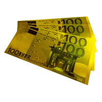 Stylo à billets plaqué or 24k, billet en or, pour billets de banque et euro, meilleur cadeau de promotion, nouvelle collection