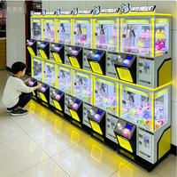 Machine à griffes commerciale pour enfants, mini, à monnayeur, avec mode de paiement personnalisé, en métal, pour centre de jeux, version anglaise, pour intérieur