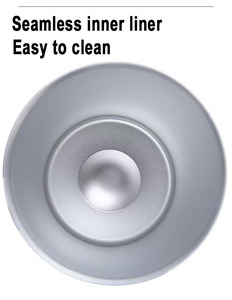 Gobelet isotherme fin blanc 20 oz en acier inoxydable droit avec paille métallique pour sublimation - Product Image 4