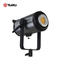Tolifo KW-200B PRO 200W COB Éclairage continu bicolore LED pour studio, diffusion en direct, vidéo et photographie, alimentation AC100-240V