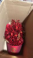 Kunstmatige plastic bessen decoratieve takken veelkleurig huis bruiloft kerstfeest bloemstuk middelpunt botanische planten