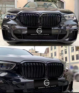 Parrillas de coche <span class=keywords><strong>X5</strong></span> de fibra de carbono para <span class=keywords><strong>BMW</strong></span> G05 <span class=keywords><strong>X5</strong></span> F95 X5M <span class=keywords><strong>M</strong></span> Tech xDrive40i <span class=keywords><strong>50i</strong></span> M50i 2018-2022 rejilla delantera de coche de doble línea Kidney Gril - Product Image 6