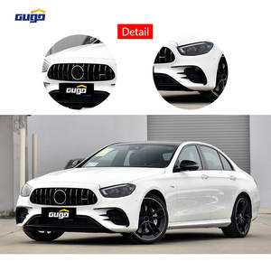 GUGO 신품 2016-2020년형 메르세데스-벤츠 E클래스 W213용 바디킷, 2021년형 E53 AMG 모델 벤츠 차량용 전면 및 후면 범퍼 업그레이드 - Product Image 4