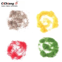Flocage en poudre 100% Nylon 66 teint à motifs, fibre 1.5d*0.6mm, pour boîtes à bijoux, jouets, ignifuge, écologique, brillant