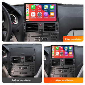 MEKEDE VOITURE RADIO GPS Navigation <span class=keywords><strong>Android</strong></span> Car-play <span class=keywords><strong>Auto</strong></span> 8core <span class=keywords><strong>6</strong></span> + 128GB 1280*720 Résolution Écran pour Benz W204 - Product Image 3