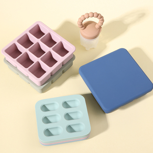Mini sucette en silicone pour bébé, ensemble de bacs à glaçons, réfrigérateur domestique, moule personnalisable pour sorbetière - Product Image 5