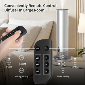 Siweiyi Hotel Collection 100ml Waterless Aroma <b>Oil</b> <b>Diffuser</b> Tower with App-Controlled 1-Year Warranty for Hotels - Product Image 2