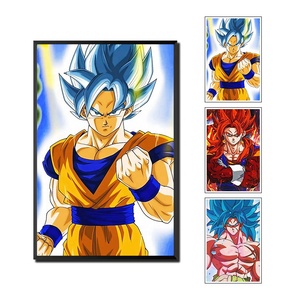 Nueva Impresión de póster de anime lenticular sostenible Dragon Ball lenticular 3D anime lenticular pegatina lenticular - Product Image 2