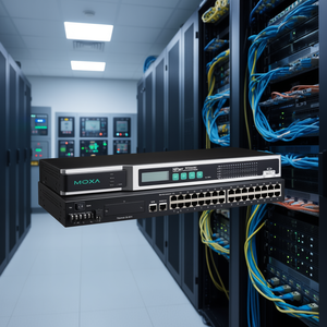 Servidor Terminal Moxa NPort 6650-32-48V, Gateway Ethernet Serial de 32 Puertos, Dispositivo de Red Industrial - Product Image 3