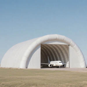 Dômes gonflables imperméables et durables de taille personnalisée, abri pour avions, <span class=keywords><strong>hangar</strong></span>, <span class=keywords><strong>tunnel</strong></span>, entrepôt, tente avec pompe électrique à louer - Product Image 1