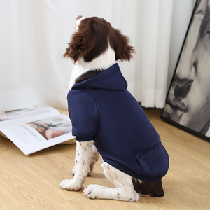 Jumpsuit <b>Warm</b> Soft Pet Clothes Wholesale Customized Hoodie <b>Dog</b> <b>Coats</b> Pet Clothes Winter Plain Pet Hoodie - Product Image 5