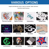 Camisetas de Hombre Estampadas Personalizadas de Alta Calidad al por Mayor, Diseño Liso para Serigrafía, Logotipo en la Parte Delantera, 100% Algodón, 180g, 036